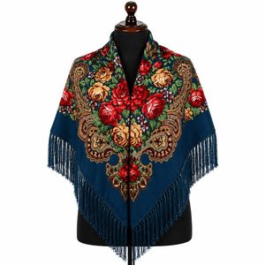 Luxury Cotton <b>Wool</b> Feel Viscose Hijab Scarf Soft Floral Printed Women Shawl Lightweight Fashion Head <b>Wrap</b> Muslim Scarf - Product Image 5