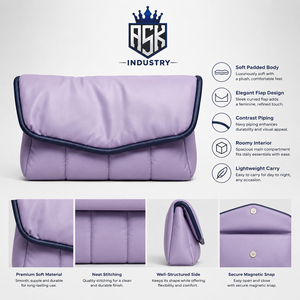 Fashionable Clutch <b>Handbag</b> Offering A Compact Shape Secure Closure And Refined Appeal For Celebrations Events And Evening - Product Image 6