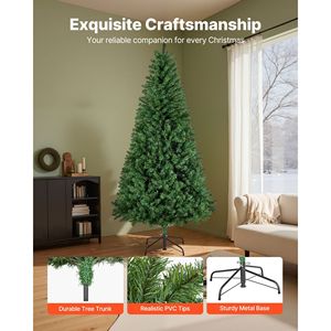 7.2ft Prelit Artificial Christmas <b>Tree</b> with 470 Colorful <b>LED</b> Lights 11 Lighting Modes Full Holiday Decor with 13 Lighting Modes - Product Image 5