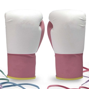 Wholesale Custom Design Leather Boxing Lace up <b>Gloves</b> with Moisture Wicking Durable Professional Boxing <b>Gloves</b> - Product Image 6