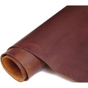 Split <b>Leather</b> <b>Sheet</b> Factory Ostrich Shiny Crunch Glossy Embossed Grain Wind Proof Home Decor Accessories Craft Customized Color - Product Image 5