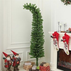 Albero di Natale Artificiale Pre-Illuminato da 180 cm - Pino di Lusso in PVC con Supporto in Metallo Pieghevole, Decorazioni di Alta Qualità, Grande e Artificiale - Product Image 1
