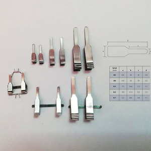 Pinces microvasculaires manuelles en acier pour chirurgie cardiovasculaire, simples ou doubles, à motif A ou V, prix abordable - Product Image 2