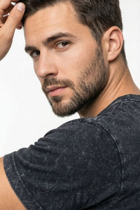 เสื้อยืดถักผ้าฝ้าย100% คอกลมรุ่นพื้นฐานระบายอากาศได้ - Product Image 4