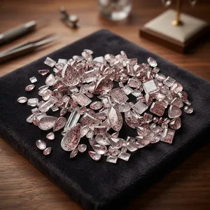 ควอตซ์ธรรมชาติคุณภาพสูง สีเทาควันบุหรี่ BAITHU GEMS MINERALS ซุปเปอร์เซเว่น สเตรปเปอร์ พลอยขัดเงาแบบกำหนดเอง หินหลวม - Product Image 2