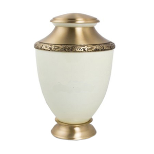 Urna de cremación de metal a precio al por mayor para cenizas humanas y suministros funerarios Urnas de cremación hechas a mano de la mejor calidad - Product Image 6