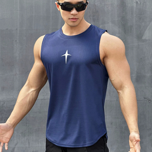 Professional New Quality <b>Running</b> Tank Top Men Summer Sport Gym Vest Quick Dry Training Tanktop Workout <b>Singlets</b> Man Fitness - Product Image 3