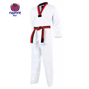 Combinaison de karaté en toile de coton, uniforme d'arts martiaux lourd, conçu pour les tournois de karaté, avec option de taille personnalisée - Product Image 6
