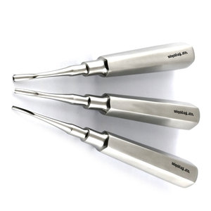 Elevadores Dentales Coupland, Juego de 3 Instrumentos Quirúrgicos para Extracción de Dientes, Elevación Precisa de Raíces, Acero Inoxidable - Product Image 4