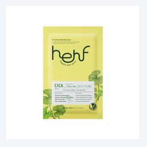 แผ่นมาส์กหน้าเกาหลี hehf Yueo skin fit Calming vegan Cica Pit Mask 5 ชิ้น แผ่นมาส์กหน้าปลอดเชื้อ ไฮยาลูรอน แอซิด แผ่นมาส์กหน้า - Product Image 1