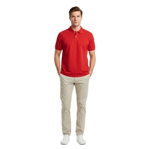Polo pour homme en tissu de coton doux, confortable, manches courtes, décontracté, de haute qualité, adapté au travail, aux voyages et à un usage quotidien - Product Image 6