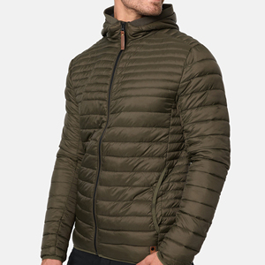 <b>Men</b>’s Premium Cold Weather Quilted Insulated <b>Hooded</b> Puffer <b>Jacket</b> - Product Image 2
