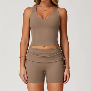Conjunto Deportivo para Mujer, Top Deportivo de Alta Elasticidad y Leggings de Cintura Alta, Ropa Deportiva - Product Image 6