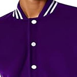 Veste bomber de baseball brodée sur mesure pour équipes de lycée, style universitaire, par Dress Sports - Product Image 2