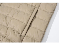Veste d'hiver longue à capuche pour homme, légère, thermique, résistante à l'eau, coupe-vent, chaude, décontractée, pour le froid
