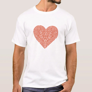 Camisetas Unisex de Algodón 100% Premium, Tejido Jersey, Estampado con Pedrería, Transpirables, Estilo Urbano, Casual, Personalizadas, al por Mayor - Product Image 1