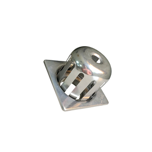 Grand drain de sol carré de 2 pouces en acier inoxydable, installé dans les toilettes sur la terrasse, haute qualité, adapté à diverses industries - Product Image 5