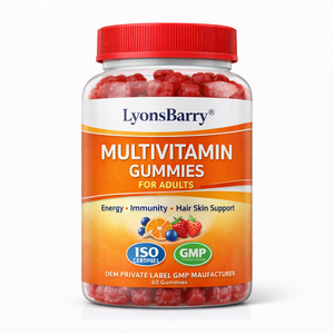 Gommes multivitaminées pour adultes riches en protéines, 90 unités, soutien énergétique, immunitaire, capillaire et cutané, marque privée OEM, GMP - Product Image 1