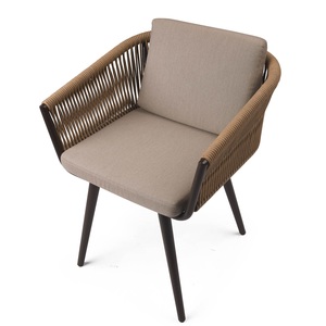Aluminum <b>Dining</b> <b>Chair</b> Indonesia Furniture Durable Aluminum <b>Chair</b> for Restaurant Cafe Hotel Home Export Supplier - Product Image 4