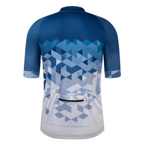 เสื้อปั่นจักรยานผู้ชายแบบมีซิป เสื้อปั่นจักรยานผู้ชายน้ำหนักเบา เสื้อปั่นจักรยานผู้ชายไร้ตะเข็บสำหรับขาย เสื้อปั่นจักรยานแขนสั้น - Product Image 2