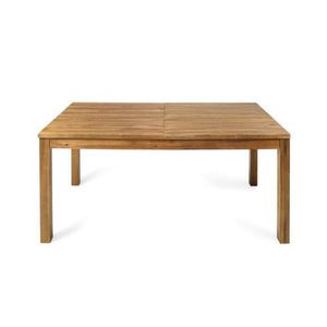 Moderno Juego de Comedor de Madera de Acacia de 7 Piezas, 6 Sillas y 1 Mesa Grande para Jardín, Patio o Terraza - Product Image 5