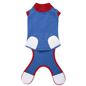 Trajes de lujo para perros de poliéster, ropa informal para cachorros, diseño personalizado, talla ajustable, ropa suave y cómoda para perros - Product Image 1