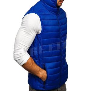 Chaqueta sin mangas Lisa personalizada para hombre, informal, con cremallera, precio barato, último estilo, para invierno - Product Image 4