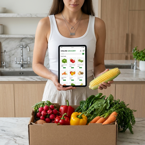FreshMart, épicerie en ligne, produits essentiels quotidiens, fruits frais, légumes, produits laitiers, boulangerie, aliments biologiques, livraison rapide à domicile - Product Image 6