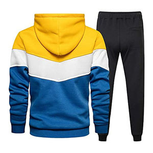 <b>Mens</b> Winter Hooded Fleece Breathable Fashion Two Piece Set Casual Tracksuit Short Sleeve <b>T</b> <b>Shirt</b> Shorts for Fitness Wholesale - Product Image 6