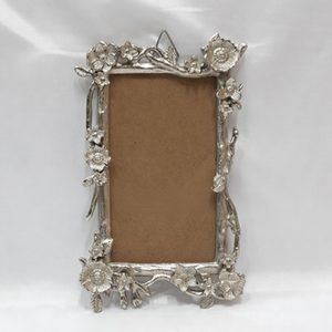 Aluminum Metal Rectangle Shape Silver Plated Photo <b>Frame</b> Fancy Style Luxury Handmade Hot Selling Excellent Quality - Product Image 1