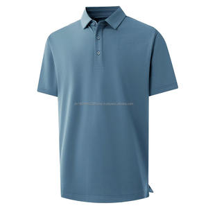 Polo de última moda para hombre, transpirable, de secado rápido, antiarrugas, antibolitas, antiencogimiento, ecológico. - Product Image 5