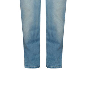 Jean en denim tissé respirant 100 % haute qualité pour homme, coupe droite légère et écologique, idéal pour le printemps - Product Image 4