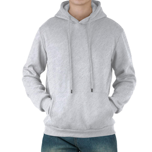 High Quality Polyester/Cotton Unisex Regular Fit Heavy Pullover Hoodie <b>Thermal</b> <b>Fleece</b> Pocket Solid Color Quick Dry Breathable - Product Image 5