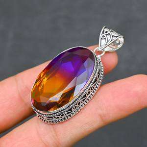 925 <b>Silver</b> Luxury Statement Necklace Other <b>Chain</b> 22g 925 Purity India - Product Image 4