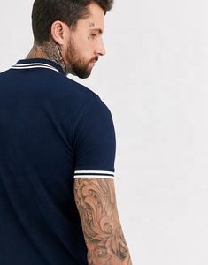 Nouvelle tendance de la mode, chemise à manches courtes pour hommes, jersey tricoté, impression de logo personnalisé, séchage rapide, décontractée - Product Image 5