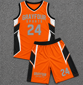 Ensemble d'uniformes de basket-ball personnalisés par sublimation, maillot et short respirants pour hommes, vêtements de sport personnalisés OEM - Product Image 3