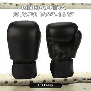 Guantes de Entrenamiento Profesionales AWA de Microfibra para MMA, Kick Boxing, Sanda, Muay Thai, Impermeables, con Correa de Muñeca Ajustable, Unisex, Personalizables - Product Image 2