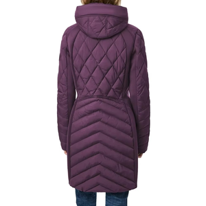 เสื้อแจ็คเก็ตพัฟเฟอร์ตัวยาวสำหรับผู้หญิงที่ดีที่สุด กันน้ำ บุด้วยโพลีเอสเตอร์ อุ่นสบาย มีฮู้ด - Product Image 2