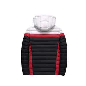 High Quality Men's <b>Hooded</b> Waterproof Puffer <b>Jacket</b> with Polyester Fiber Filling and Faux <b>Fur</b> Lining - Product Image 2