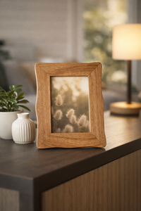 Wooden Tabletop and Wall Hanging Photo Frame Decorative <b>Wood</b> Picture Frame for Home Office Bedroom Living Room Photo Display - Product Image 5
