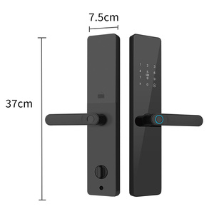 BT7 Smart-Türschloss, 10 Entsperrmöglichkeiten, Fingerabdruck, Passwort, Karte, APP-Fernentriegelung, mit Türklingel für Diebstahlschutz & Holztüren - Product Image 5
