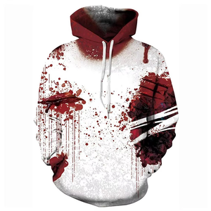 Sudadera con Capucha Sublimada y Resistente al Viento para Hombre, Diseño de Última Moda, Ropa de Otoño, Estilo Hip Hop, Poliéster/Algodón, Precio Económico, Gran Venta - Product Image 1