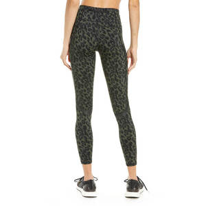 202 Customizable Seamless High Quality <b>Summer</b> Yoga Pants <b>LEGGINGS</b> Mid Knitted Eco-Friendly Lightweight Breathable Solid Pattern - Product Image 2