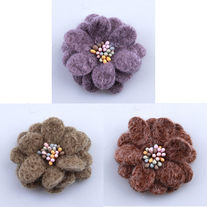 Handmade 3D Stick On Flower Embellishment for <b>Hats</b> <b>Bags</b> and Shoes - Product Image 4