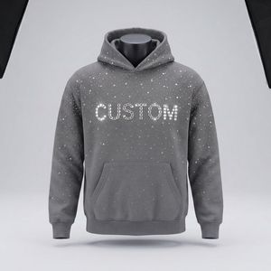 Vêtements en coton personnalisés, sweats à capuche sur mesure pour marques de streetwear, prix d'usine. - Product Image 1