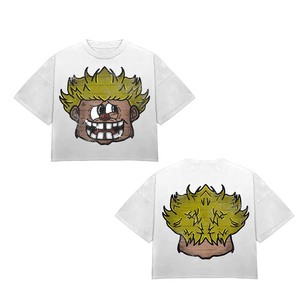 Camiseta 100% Algodón para Mujer, Corte Cuadrado, 240 GSM, Algodón Premium, Estampado Gráfico Negro, Impresión Serigrafiada, Logotipo Personalizado - Product Image 6