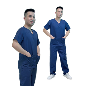 ชุดพยาบาลเอวยางยืดสำหรับผู้ชายและผู้หญิงชุดพยาบาลชั้นนำชุดเครื่องแบบโรงพยาบาลปรับแต่งได้ - Product Image 4