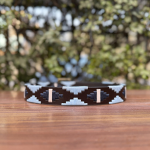 Ceinture Polo en Cuir de Buffle Véritable avec Boucle Ardillon en Alliage de Zinc, Largeur 35MM, Finition Artisanale au Fil Ciré Recyclé, Traitement Chimique Italien - Product Image 4
