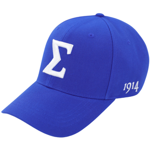 Casquette de baseball noire avec écusson Phi Beta Sigma, lettres grecques brodées, logo ajustable, vêtement de fraternité - Product Image 3