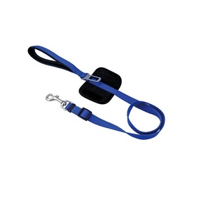 Classic Solid Nylon 2 in 1 Stocked Dog Leash for Outdoor Walking with Soft Handle and <b>Seat</b> Belt Adapter Made in TW - Product Image 2